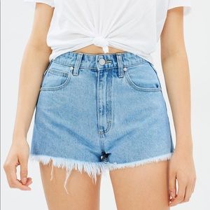 BRAND NEW abrand relaxed high waisted shorts